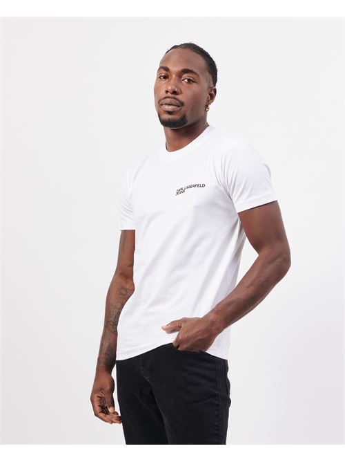 T-shirt uomo Karl Lagerfeld basic girocollo KARL LAGERFELD | 241D1700J109